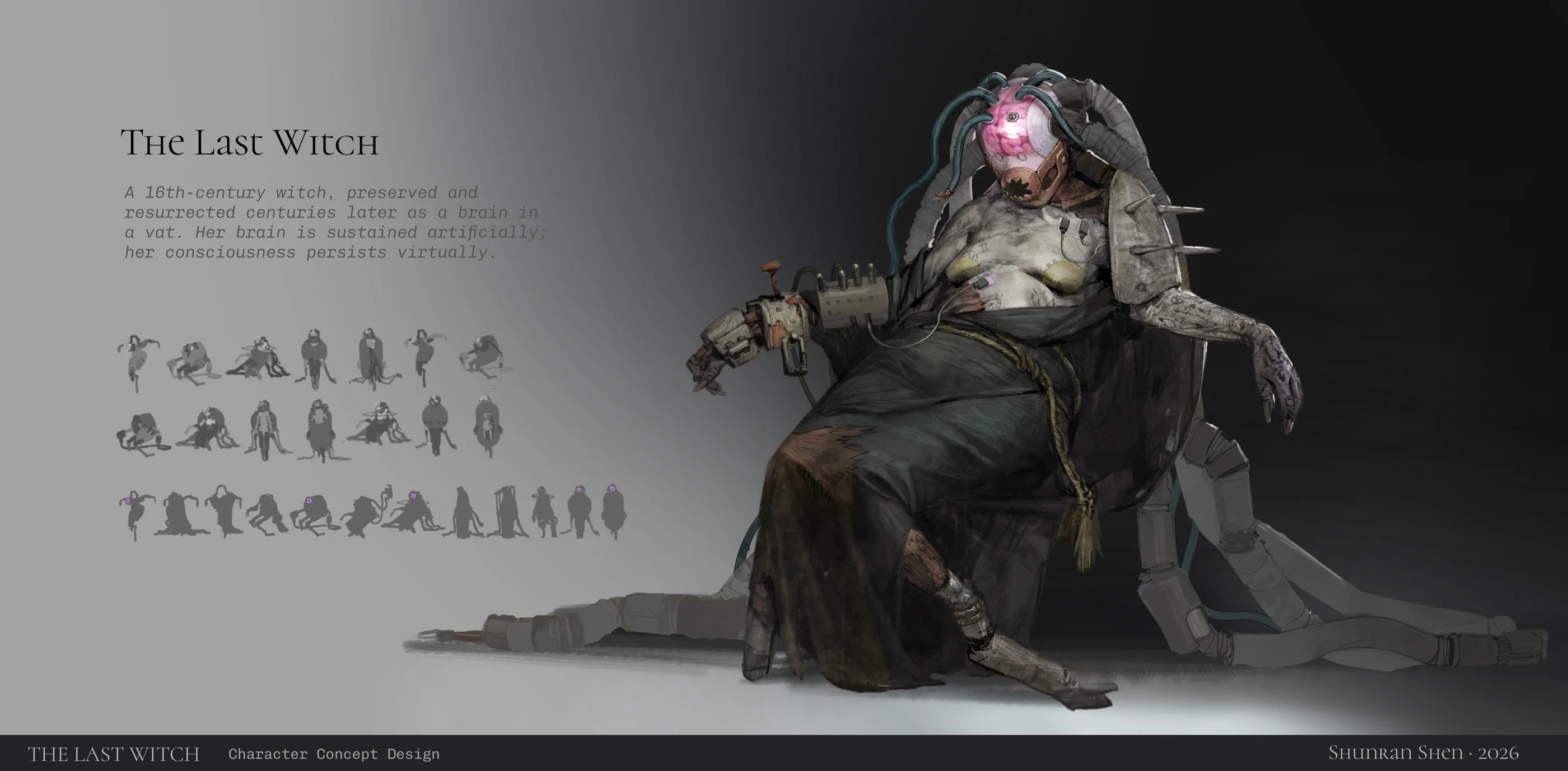 The Last Witch — character design